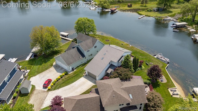 4118 Shoreview Ln, Whitmore Lake, MI 48189 - aerial view of a large body of water