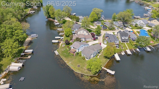 4118 Shoreview Ln, Whitmore Lake, MI 48189 - view of property location featuring a nearby body of water and nearby suburban area