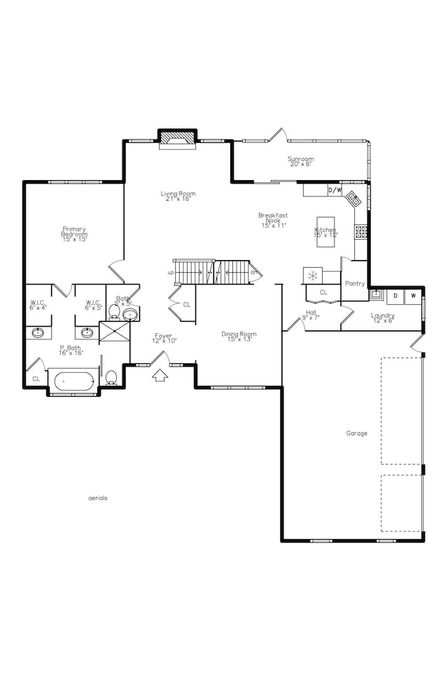 133 E Auburn Trl, Brighton, MI 48114 - home floor plan