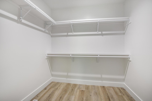 6646 E Eagle Lake Dr, Kalamazoo, MI 49009 - spacious closet with light wood finished floors