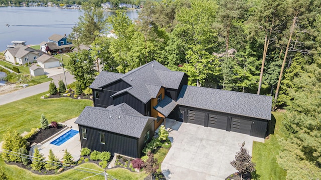 6646 E Eagle Lake Dr, Kalamazoo, MI 49009 - view of subject property featuring a large body of water