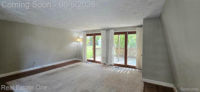 3825 Thomas Rd, Oxford, MI 48371 - spare room with baseboards and a textured ceiling