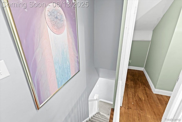 14435 Prevost St, Redford, MI 48227 - bathroom featuring wood finished floors and baseboards