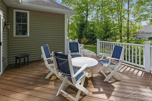 2887 E Iron Woods Pass, Midland, MI 48642 - view of deck