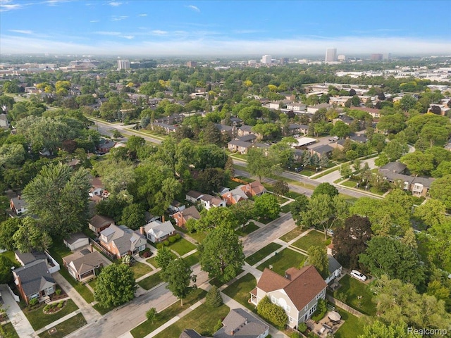 2829 Dorchester Rd, Birmingham, MI 48009 - aerial view of property's location featuring nearby suburban area