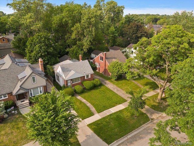 2829 Dorchester Rd, Birmingham, MI 48009 - aerial view of residential area
