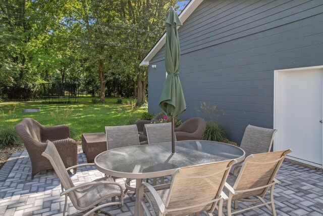 660 Sylvanwood Dr, Troy, MI 48085 - view of patio / terrace with outdoor dining area