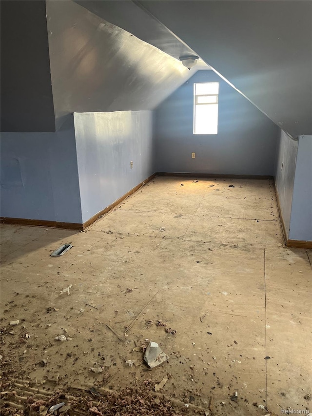 9803 Nottingham Rd, Detroit, MI 48224 - bonus room with lofted ceiling and baseboards