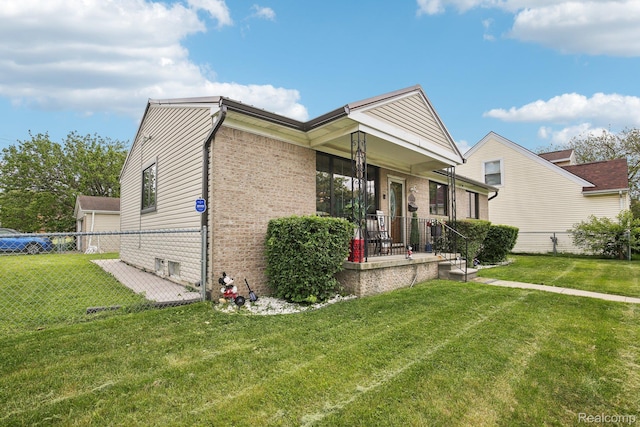 8286 Westminster Ave, Warren, MI 48089 - view of front of home with brick siding