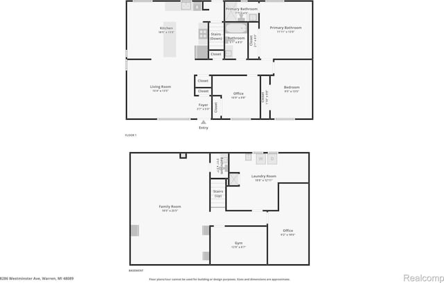 8286 Westminster Ave, Warren, MI 48089 - home floor plan