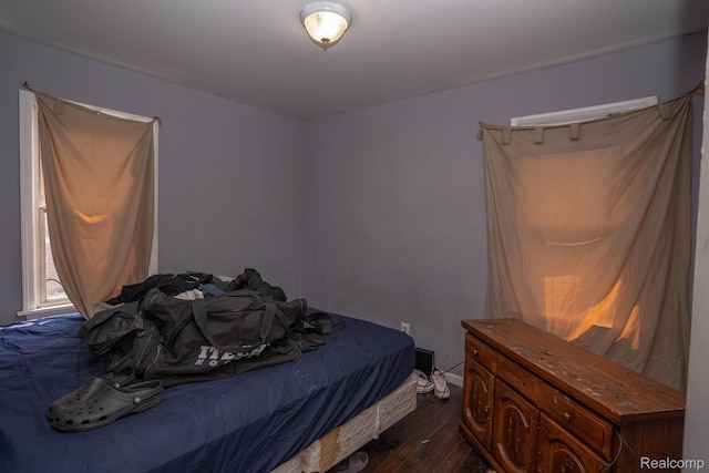 18459 Hubbell St, Detroit, MI 48235 - bedroom with dark wood-style flooring