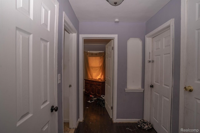 18459 Hubbell St, Detroit, MI 48235 - hall with wood finished floors and baseboards