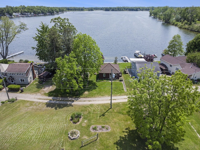 263 Waffle Dr, Coldwater, MI 49036 - bird's eye view of a nearby body of water