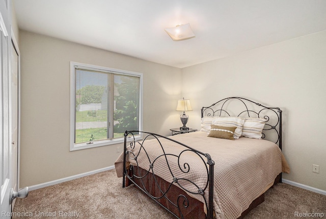 2458 Oseola Ave, Howell, MI 48843 - carpeted bedroom with baseboards and a closet