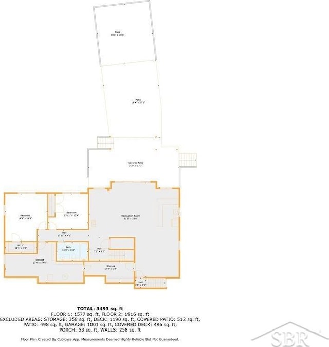681 Quillett Dr, Beaverton, MI 48612 - property floor plan