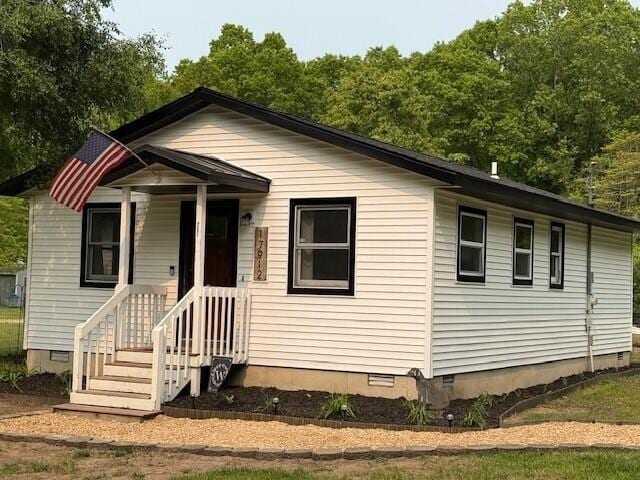 17912 130th Ave, Nunica, MI 49448 - view of front of home with crawl space