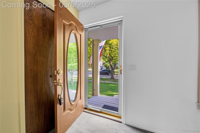 33722 Glen St, Westland, MI 48186 - entryway with carpet flooring