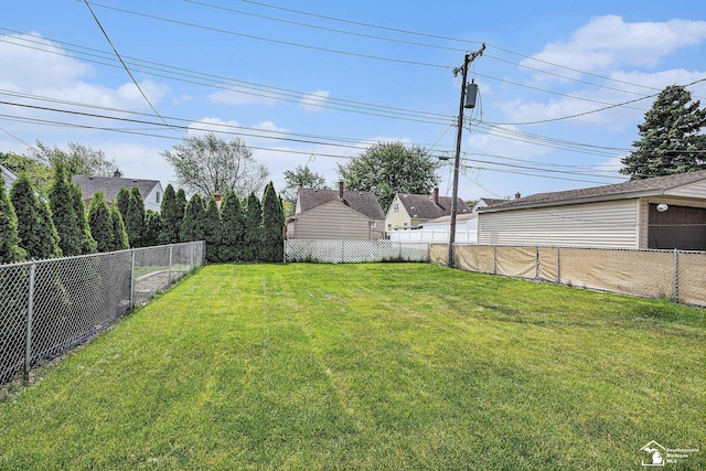 1989 Leblanc St, Lincoln Park, MI 48146 - view of yard