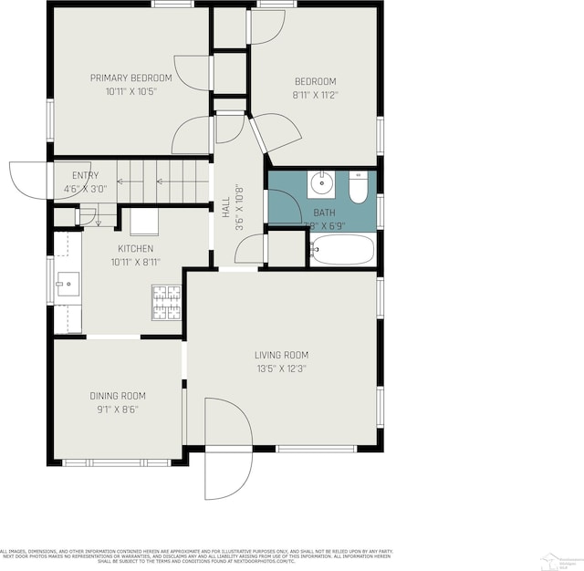 1989 Leblanc St, Lincoln Park, MI 48146 - home floor plan