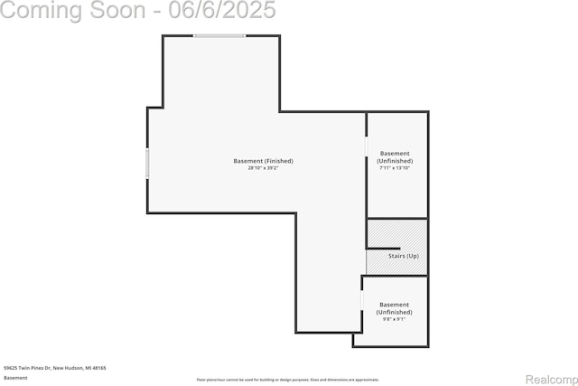 59625 Twin Pines Dr, New Hudson, MI 48165 - home floor plan
