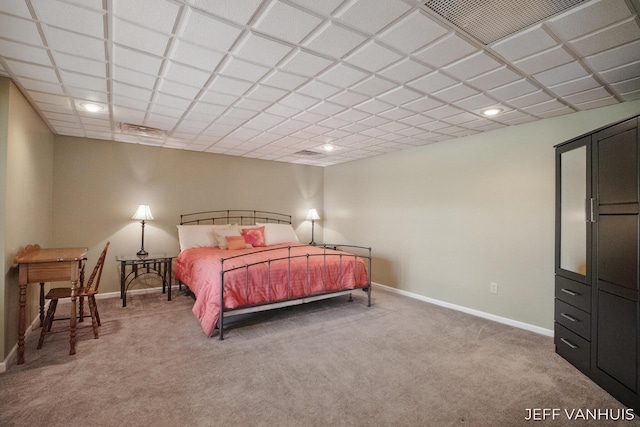 15021 S Star Lake Dr, Baldwin, MI 49304 - bedroom featuring carpet floors and baseboards