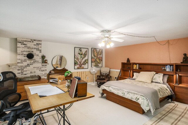 3274 E Rivers Edge, Newaygo, MI 49337 - bedroom featuring ceiling fan