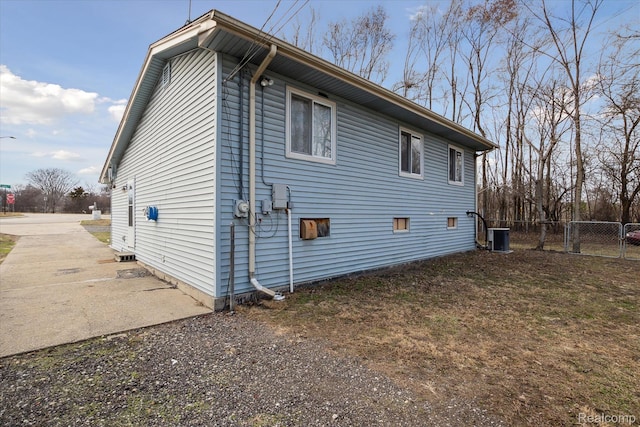 749 Gates Ave, Ypsilanti, MI 48198 - view of side of home featuring central AC unit