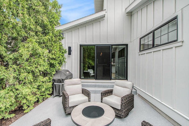 2234 Lake Dr SE, East Grand Rapids, MI 49506 - view of patio featuring a grill