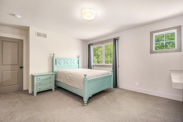 2234 Lake Dr SE, East Grand Rapids, MI 49506 - bedroom featuring multiple windows, light carpet, and baseboards