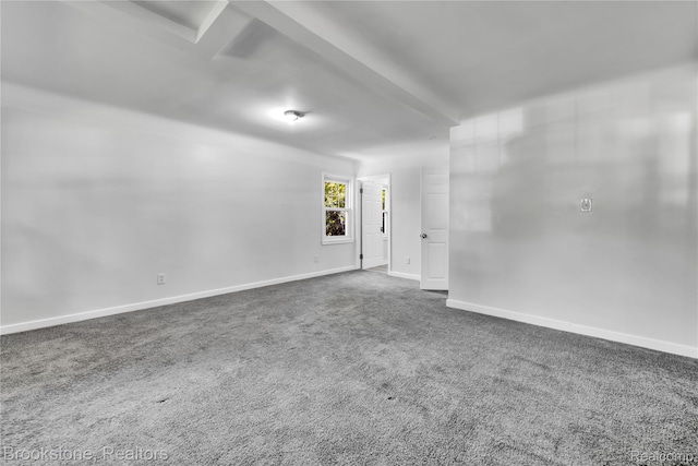 20930 Stahelin Rd, Southfield, MI 48075 - unfurnished room featuring dark carpet and baseboards