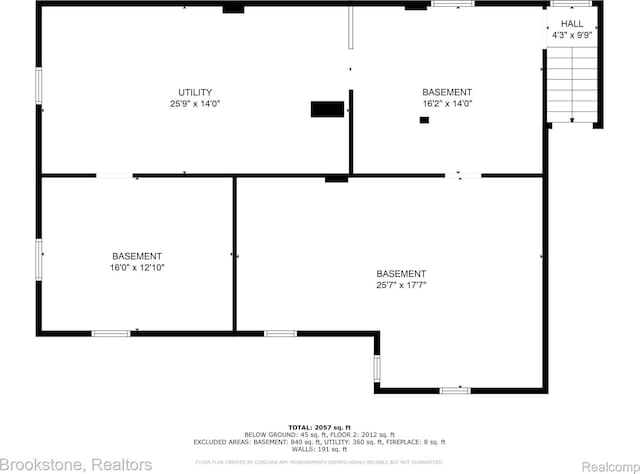 20930 Stahelin Rd, Southfield, MI 48075 - view of floor plan / room layout