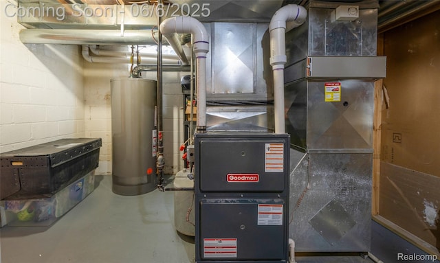 828 Westchester Rd, Grosse Pointe Park, MI 48230 - utilities with gas water heater and heating unit