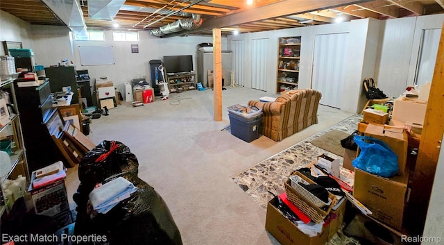 45009 Mitchell St, Grand Blanc, MI 48439 - below grade area featuring carpet floors