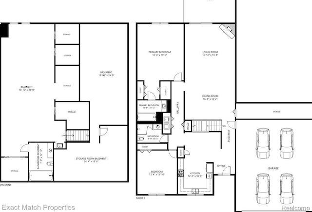45009 Mitchell St, Grand Blanc, MI 48439 - home floor plan