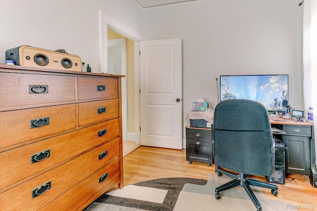 2210 Cambridge Rd, Berkley, MI 48072 - office area featuring light wood-style flooring