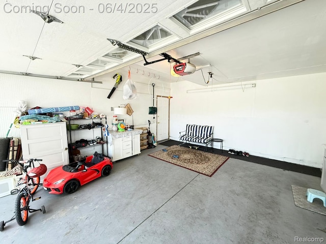 35677 Tina Dr, Warren, MI 48310 - garage with a garage door opener