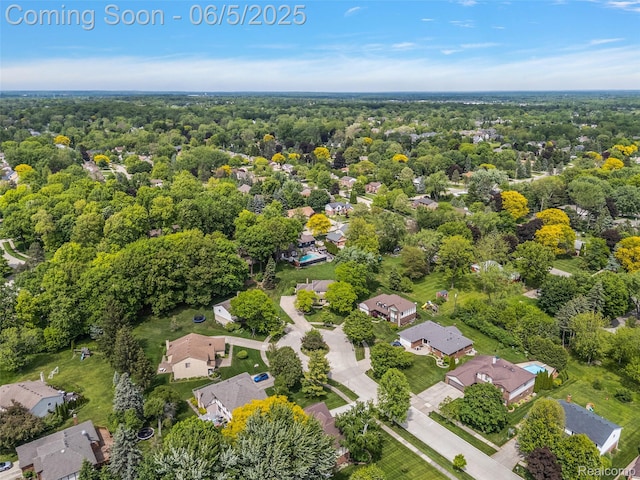 6730 Whiting Dr, Troy, MI 48098 - aerial view of residential area