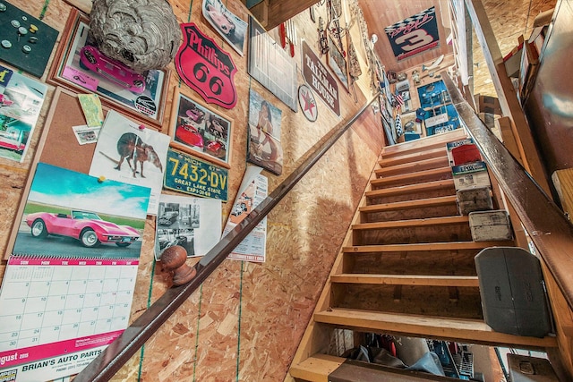 1754 Maggie St, Fountain, MI 49410 - view of staircase