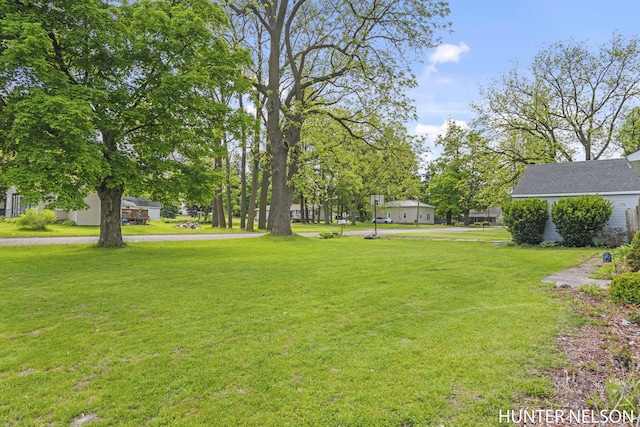 138 E Lake St, Sand Lake, MI 49343 - view of green lawn