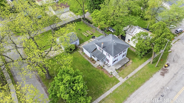 138 E Lake St, Sand Lake, MI 49343 - drone / aerial view