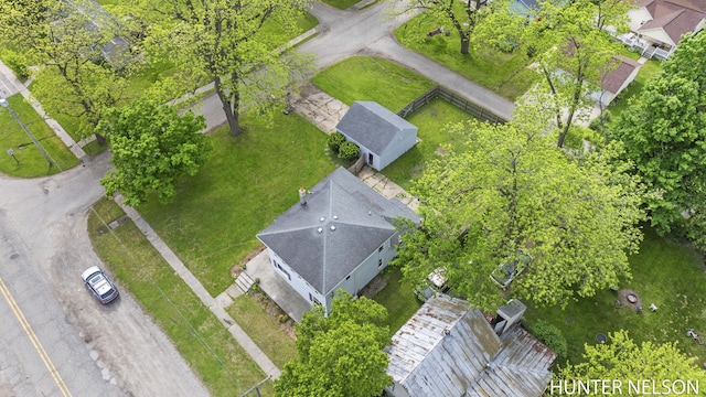 138 E Lake St, Sand Lake, MI 49343 - drone / aerial view