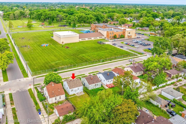 18410 Fenelon St, Detroit, MI 48234 - drone / aerial view