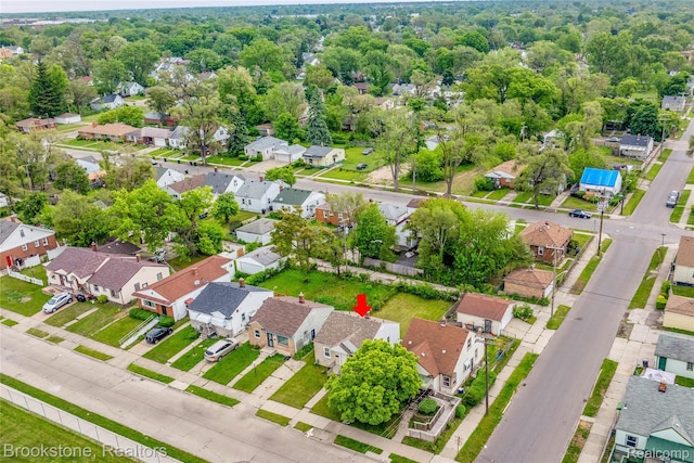 18410 Fenelon St, Detroit, MI 48234 - aerial perspective of suburban area
