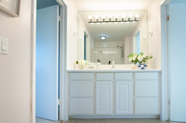 19578 Crystal Lake Dr, Northville, MI 48167 - bathroom with a shower and vanity