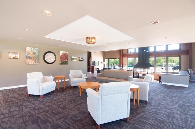 19578 Crystal Lake Dr, Northville, MI 48167 - community lobby featuring recessed lighting