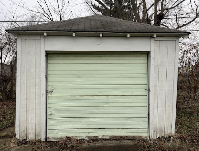 4344 10th St, Ecorse, MI 48229 - garage with a storage shed