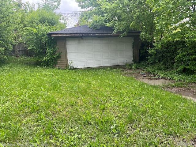5050 Somerset Ave, Detroit, MI 48224 - view of detached garage