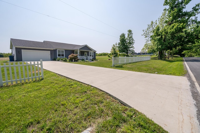 30877 County Road 687, Bangor, MI 49013 - ranch-style home featuring driveway and an attached garage