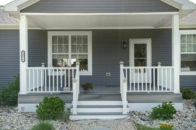 30877 County Road 687, Bangor, MI 49013 - doorway to property with a porch