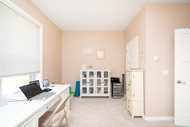 30877 County Road 687, Bangor, MI 49013 - home office with light carpet and baseboards